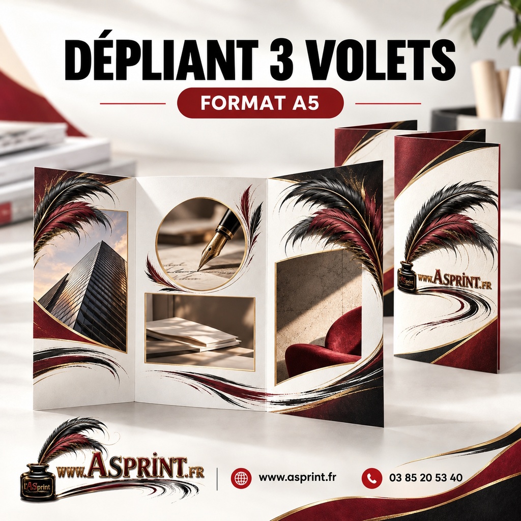 Dépliant A5 3 volets