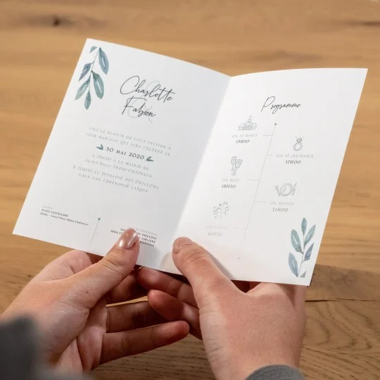 Brochure A5 Quadri 300g 4 pages