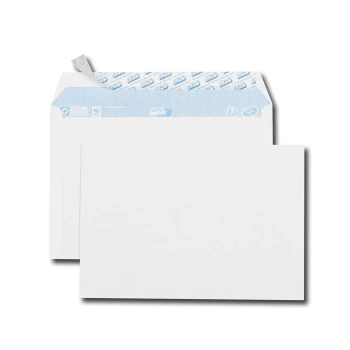 Enveloppe A5 Blanche sans fenêtre