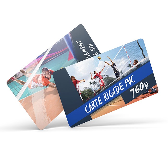Carte PVC Recto