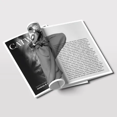 Brochure A4 Mono 100g 20 pages