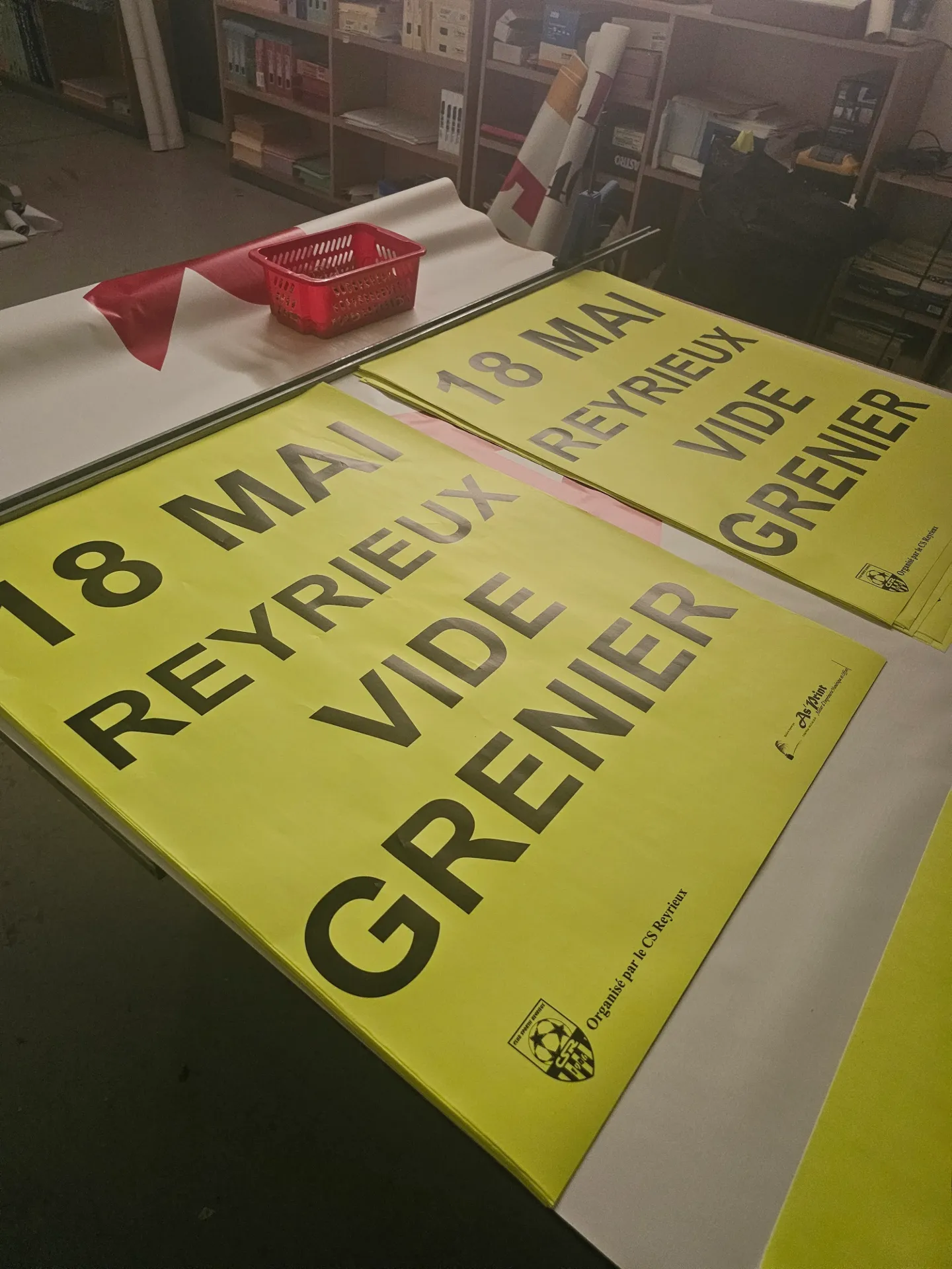 Affiche A2 Fluo (Jaune)